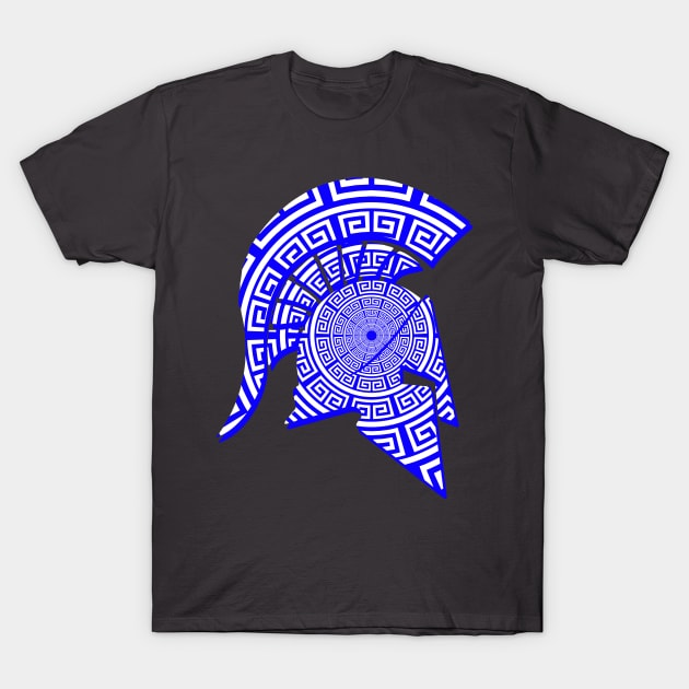 Spartan Helmet T-Shirt by Scar